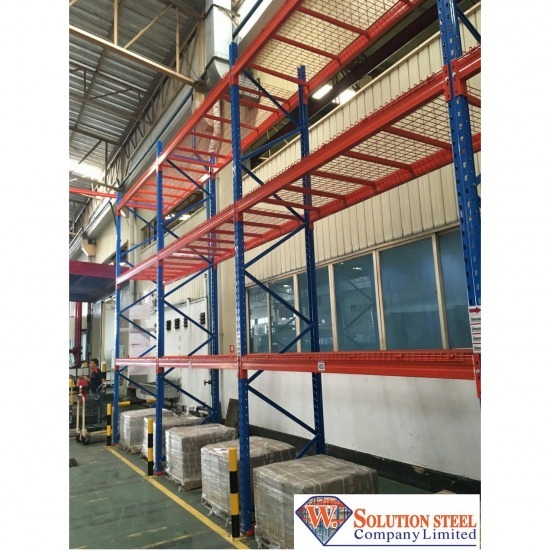 Selective Pallet Rack Cover Wire mesh Selective Pallet Rack Cover Wire mesh 
