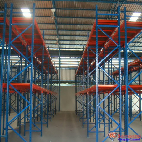 ชั้นวางปูไม้อัด (Longspan Shelf)